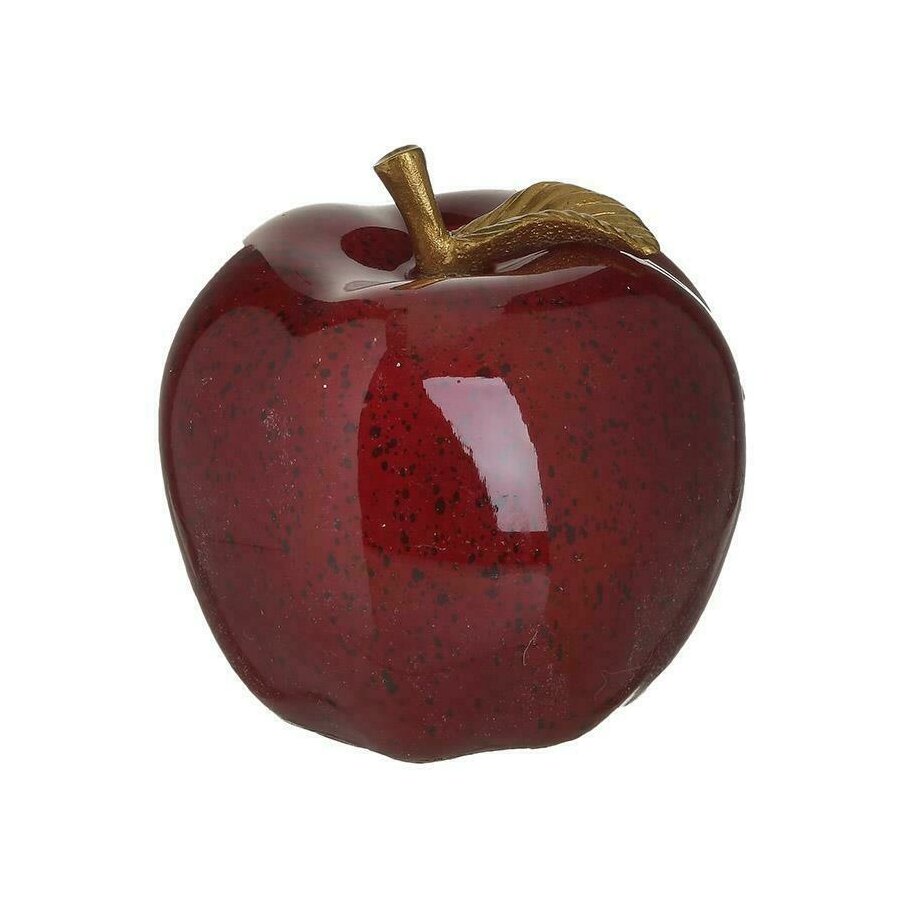 Decoratiune mar mic, Polirasina, Rosu, Apple Form