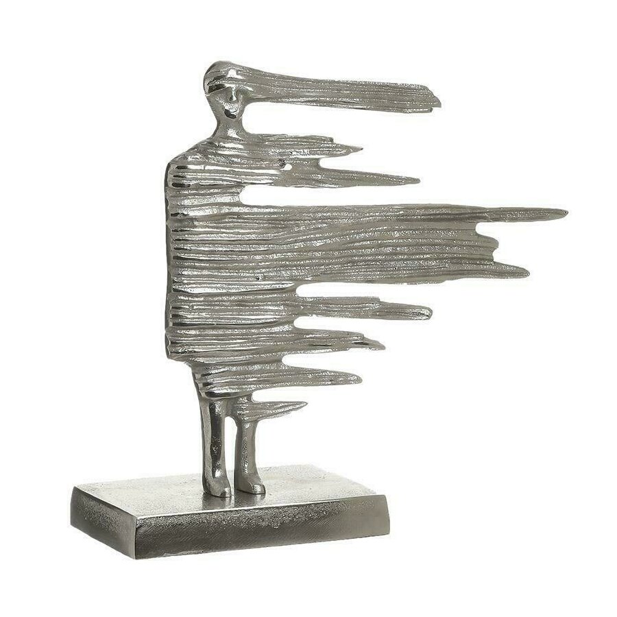 Decoratiune masa, Aluminiu, Argintiu, Figurine image4