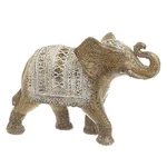 Elefant decorativ, Polirasina, Auriu, Eleph