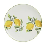 Farfurie, Ceramica, Galben, Lemons