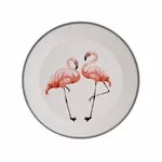 Flamingo Platou, Ceramica, Alb