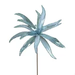 Floare artificiala, Plastic, Albastru, Cory