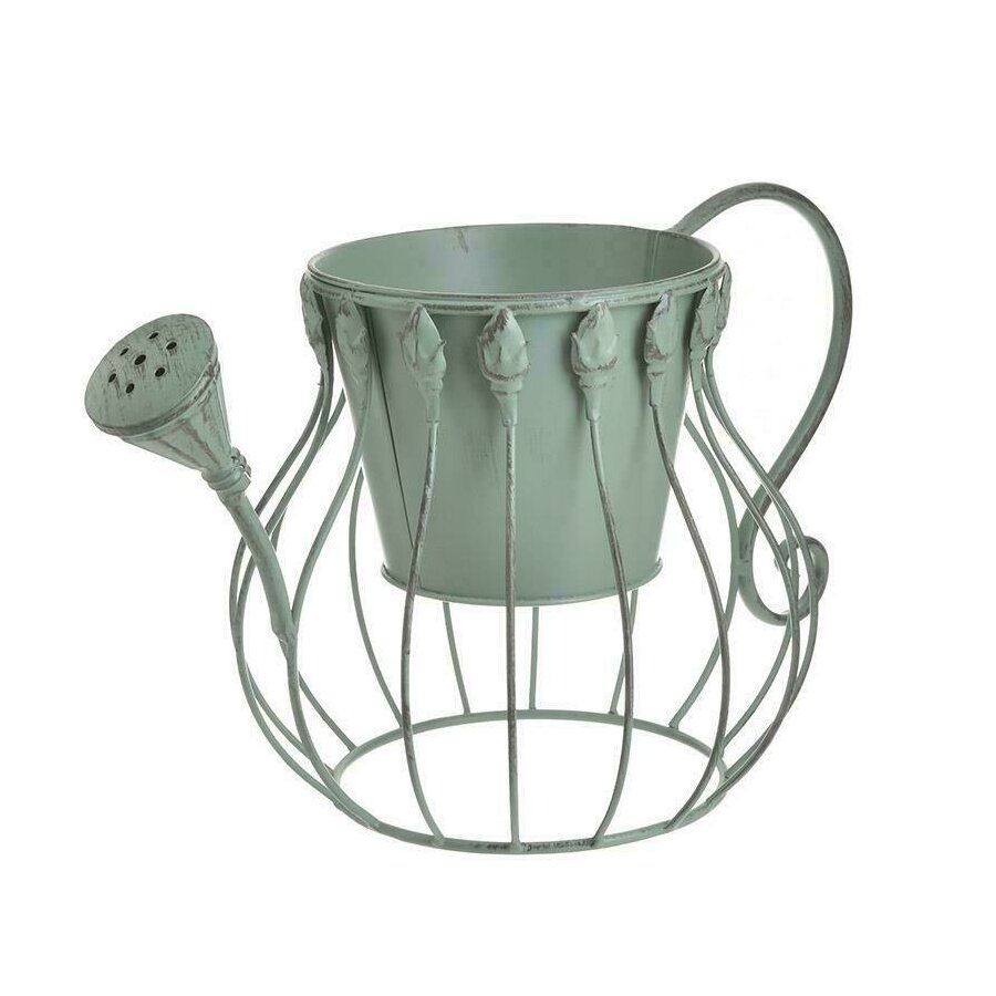 Ghiveci, Metal, Verde, Watering Can