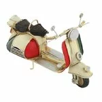 Italy Decoratiune miniatura scooter, Metal, Multicolor