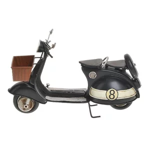 Miniatura scooter, Metal, Negru, Eight