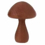 Decoratiune ciuperca mica, Rasina, Maro, Mushroom