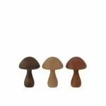 Mushroom Decoratiune ciuperca mica, Rasina, Negru