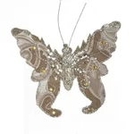 Ornament, Textil, Auriu, Butterfly Deco