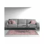 Perna decorativa, Bumbac, Rosu, Grey