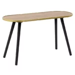 Perry Masuta cafea oval, MDF, Maro