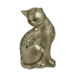 Pisica decorativa, Polirasina, Auriu, Golden Cat