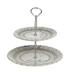 Platou etajat, Ceramica, Multicolor, Amena