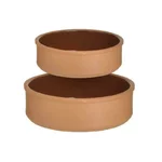 Set 2 vase ceramica cuptor, Maro, Croma