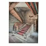Stairs Tablou, Canvas, Multicolor