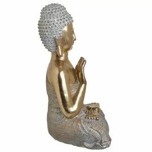 Statueta Buddha mare, Polirasina, Auriu, Buddha Art