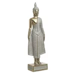 Statueta Buddha, Polirasina, Auriu, Buddha Stand