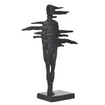 Statueta, Metal, Negru, Fade