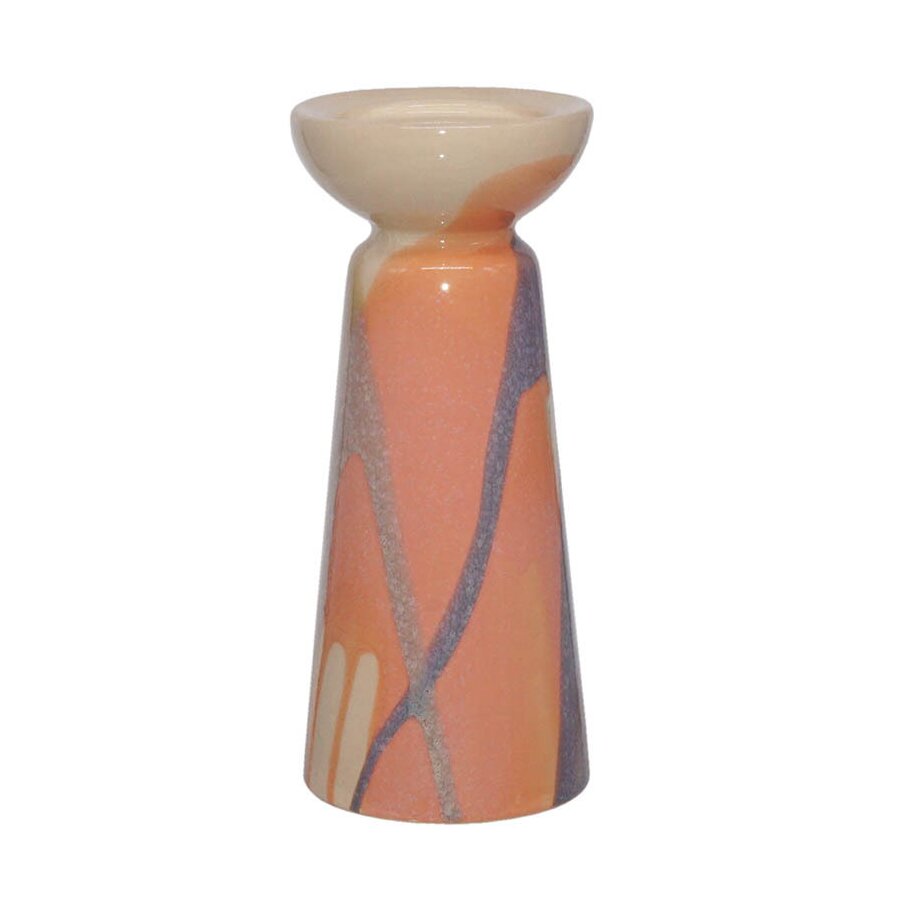 Suport lumanare, Ceramica, Multicolor, Canace image