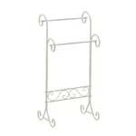Suport prosoape, Metal, Alb, Rack