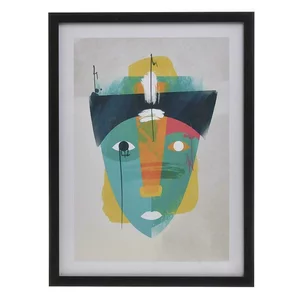 Tablou abstract, MDF, Multicolor, Paint
