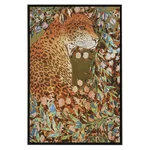 Tablou Canvas, Multicolor, Leopard Figure