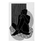 Tablou Canvas, Negru, Female Thinking