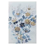 Tablou Flori albastre, Canvas, Albastru, Romance