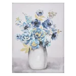 Tablou Flori albastre, Canvas, Albastru, Romantic