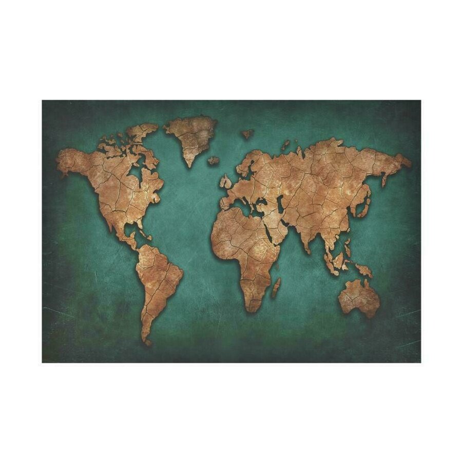 Tablou Harta lumii, Canvas, Multicolor, Maps CLICK imagine 2022