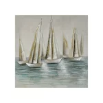 Tablou nautic, Canvas, Multicolor, Sailing