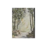 Tablou padure, Canvas, Multicolor, Forest Alley