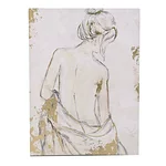 Tablou silueta femeie, Canvas, Multicolor, Amaya