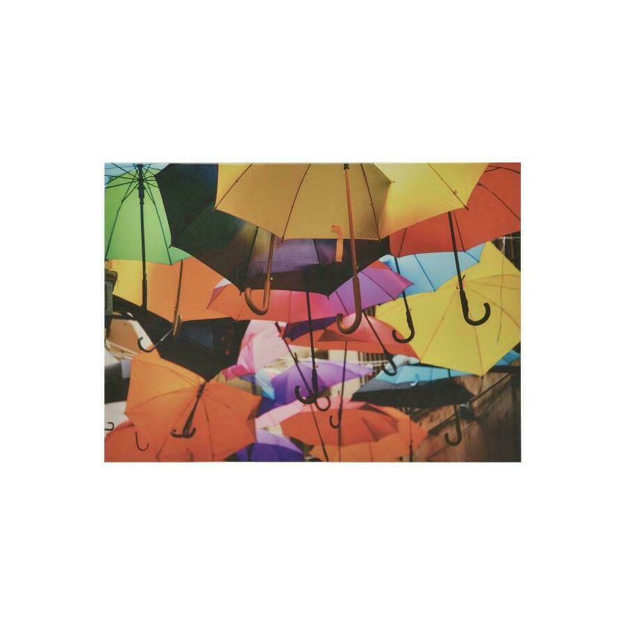 Tablou Umbrele, Canvas, Multicolor, Rainy CLICK imagine 2022