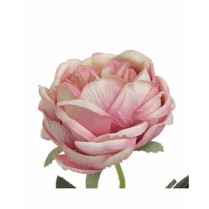 Trandafir artificial, Plastic, Roz, Rose Deco