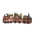 Tren decorativ, Polirasina, Multicolor, Christmas Train