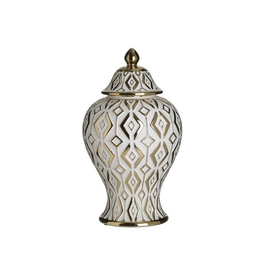 Vas decorativ mediu, Ceramica, Alb, Anatolia image13