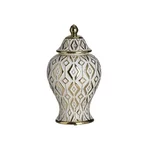 Vas decorativ mic, Ceramica, Alb, Anatolia