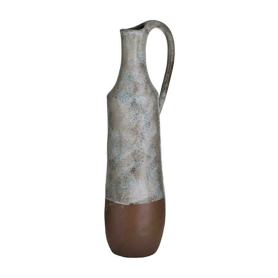 Vaza de podea, Ceramica, Maro, Semida