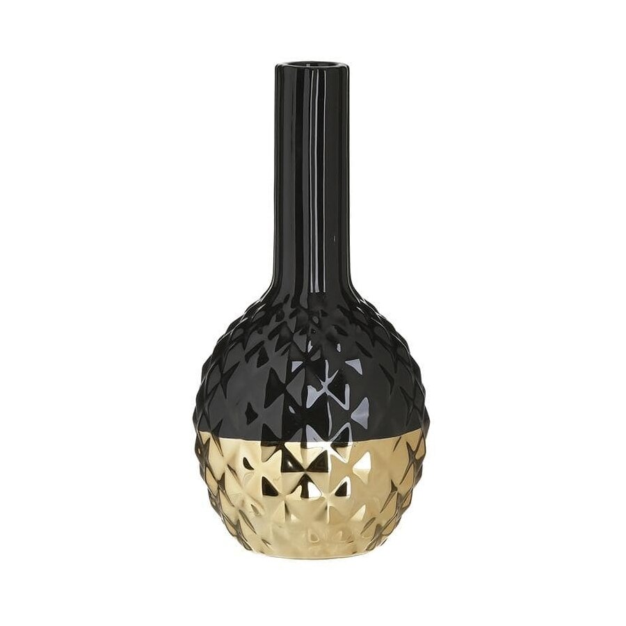 Vaza decorativa, Ceramica, Auriu, Black image