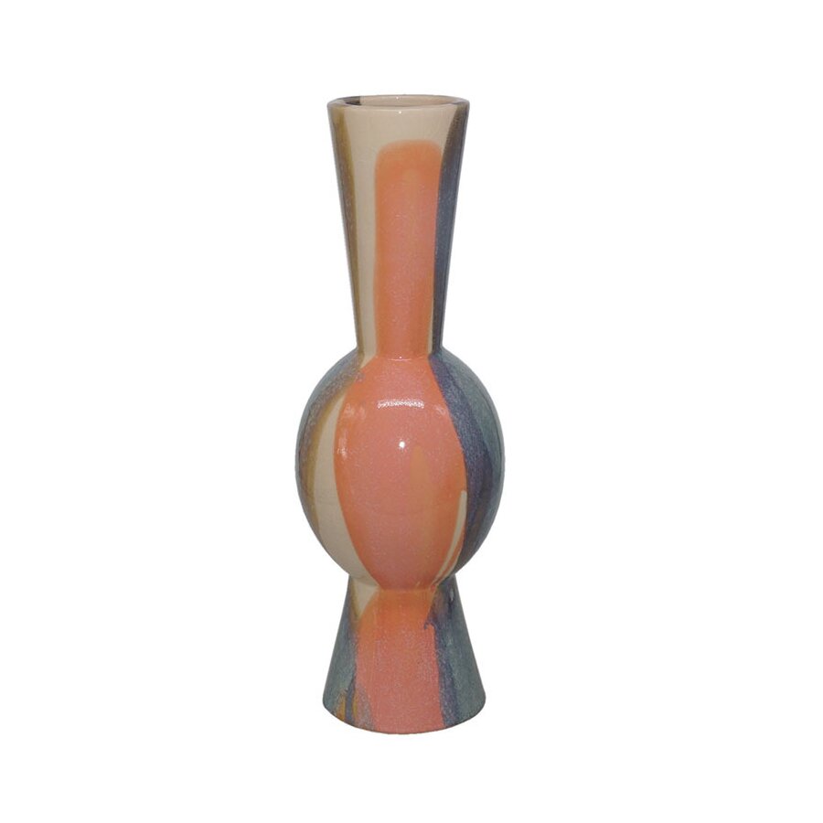 Vaza decorativa, Ceramica, Multicolor, Canace image