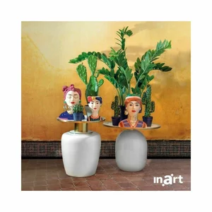 Vaza decorativa, Ceramica, Multicolor, Fancy