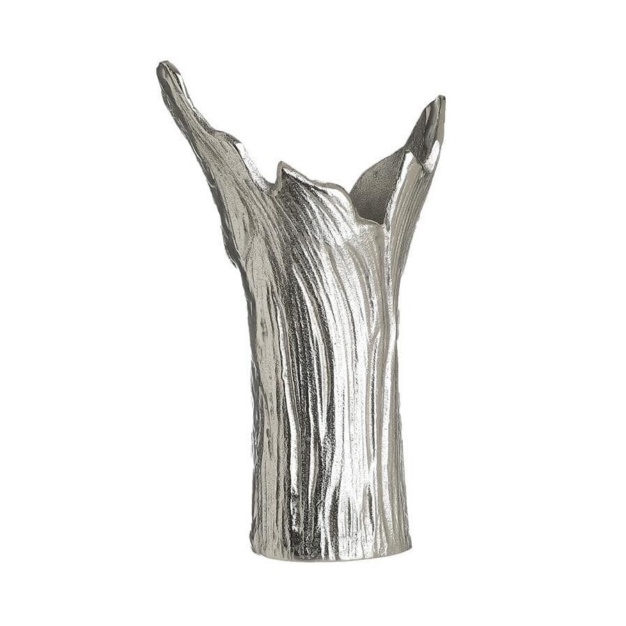 Vaza decorativa, Metal, Argintiu, Adrastus image15