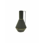 Vaza mica, Metal, Negru, Antique