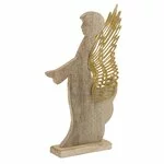 Virginia Decoratiune inger, Lemn, Auriu