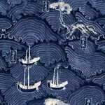 Waves Of Tsushima Set 3 role tapet, Netesut, Albastru
