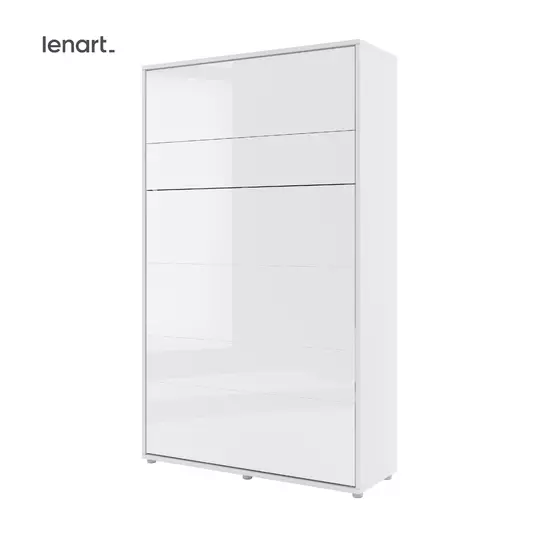 Lenart BED CONCEPT 120x200 cm - Pat rabatabil de perete vertical cu mecanism pneumatic si somiera inclusa picture - 2