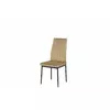 Set 4 scaune Asos, 41x52x93 cm, Velvet Beige picture - 2