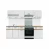 Bucatarie JUNONA 240 cm Alb Lucios picture - 1