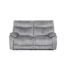 Canapea Cu Recliner Georgia 51197M, 2L - 157.5x96.5x101.5 h cm, Microfibra, Gri picture - 1