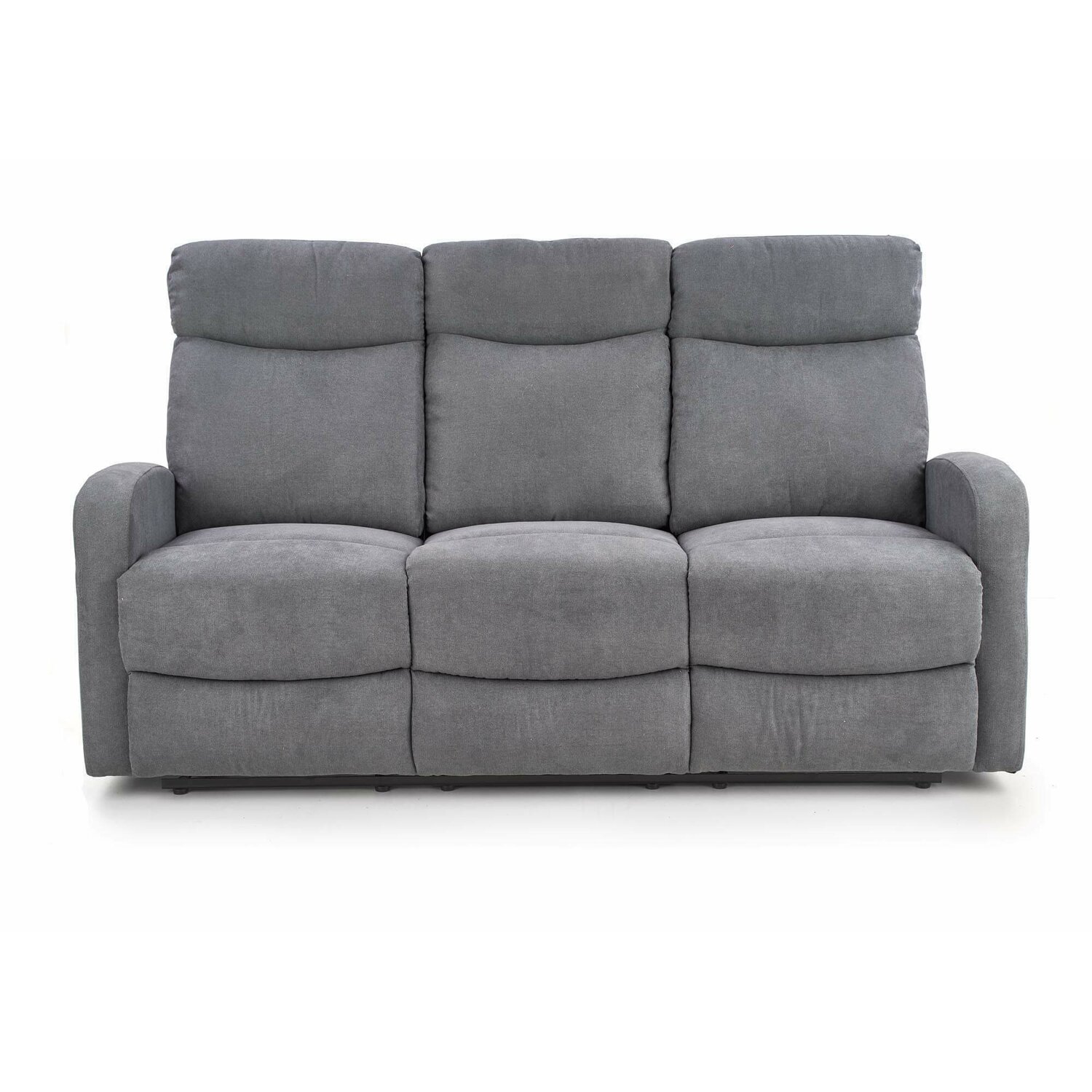 Canapea cu recliner oakland 3l gri